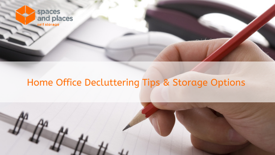 Home Office Decluttering Tips & Storage Options